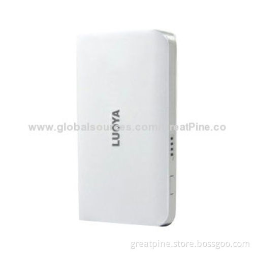 Safety Power Bank w/ 4LED Flashlight Function, 5200mAh Capacity, for iPhone/Galaxy and Android Phone